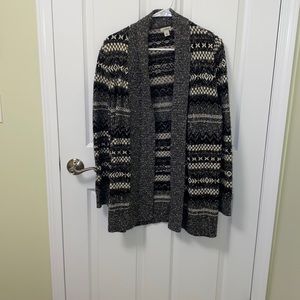 LL Bean Open Face Cardigan